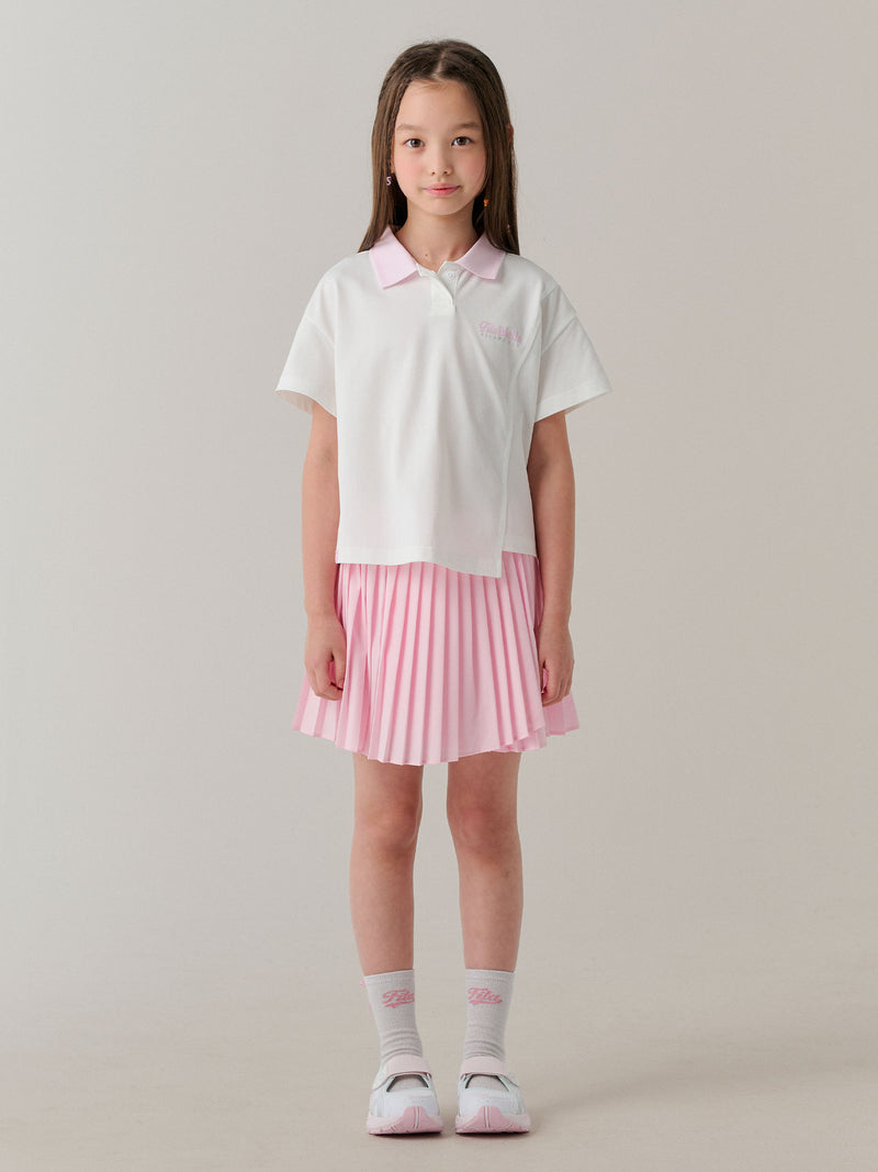 절개포인트 카라 티셔츠