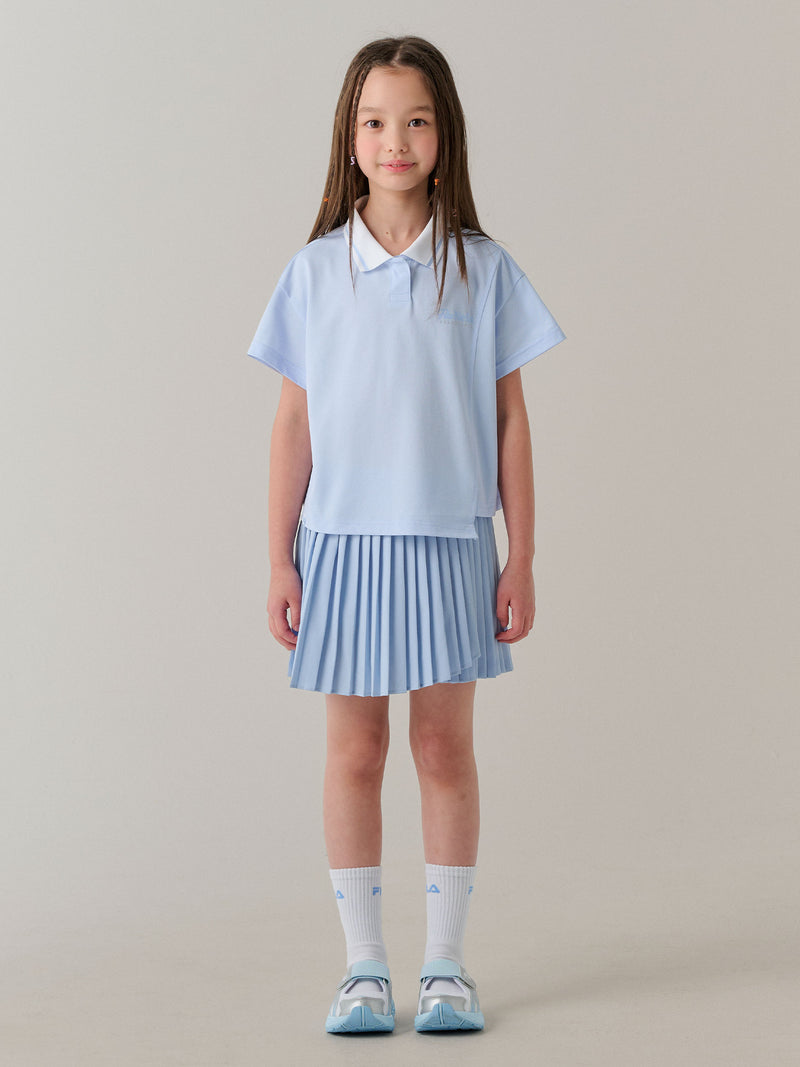 절개포인트 카라 티셔츠