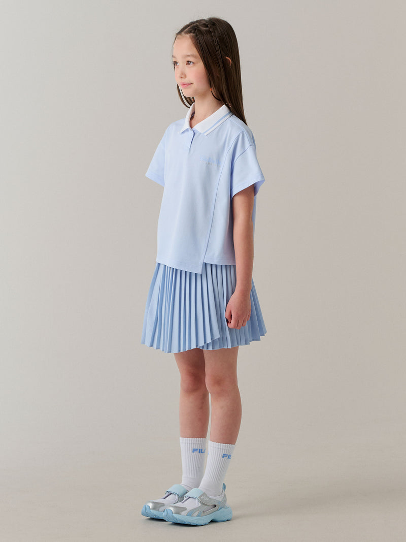 절개포인트 카라 티셔츠