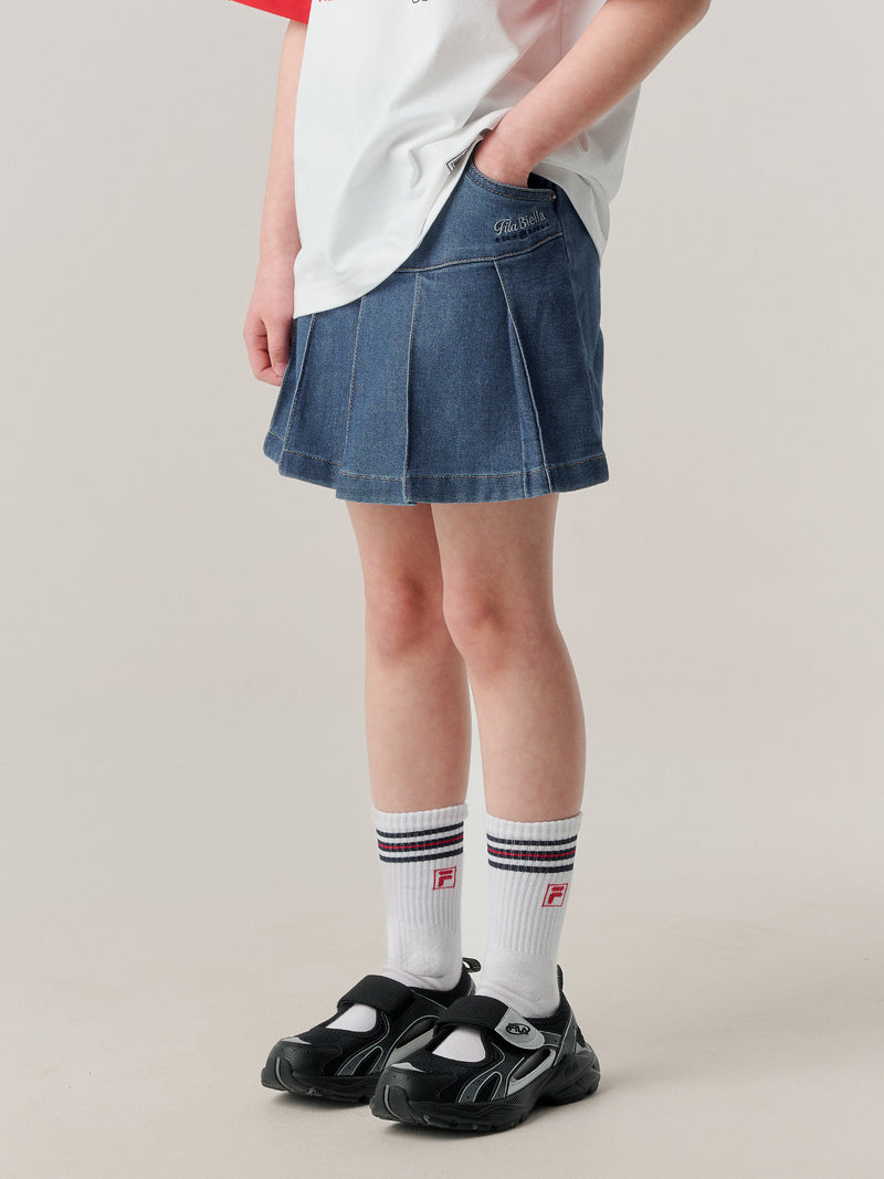 큐롯 데님 팬츠