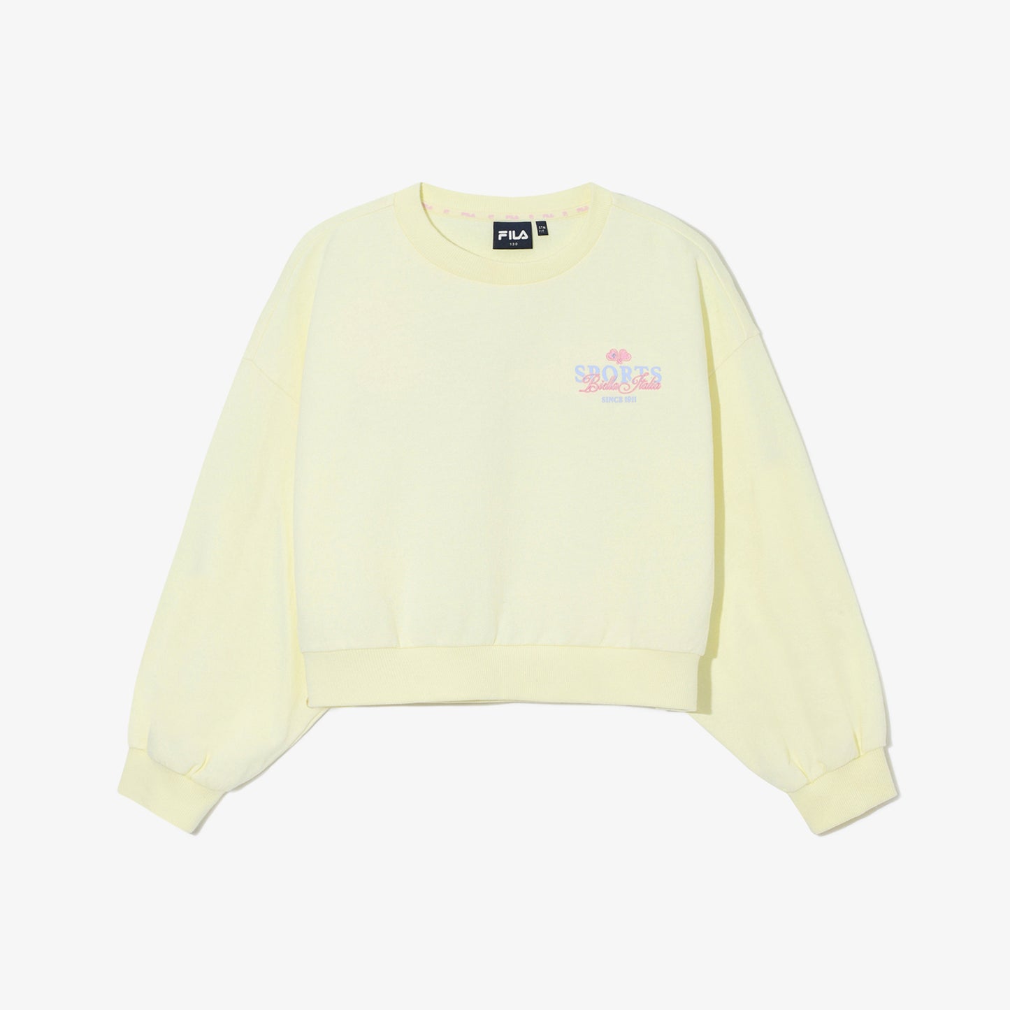 데일리 크롭 맨투맨