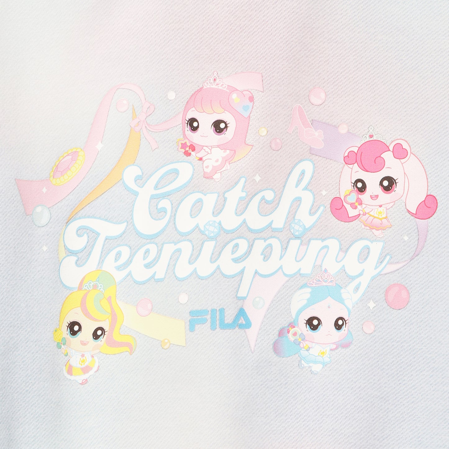 캐치!티니핑 X FILA KIDS 타이다잉 맨투맨