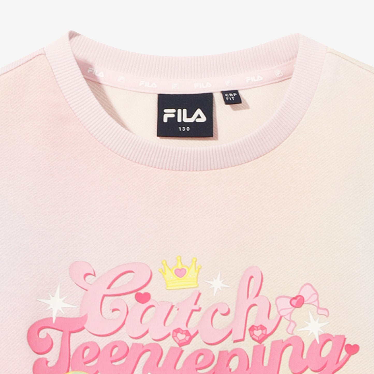 캐치!티니핑 X FILA KIDS 타이다잉 맨투맨
