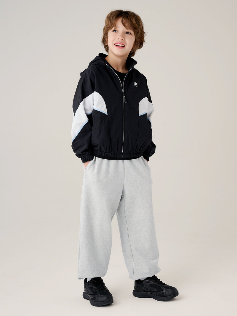 V절개 메쉬 바람막이