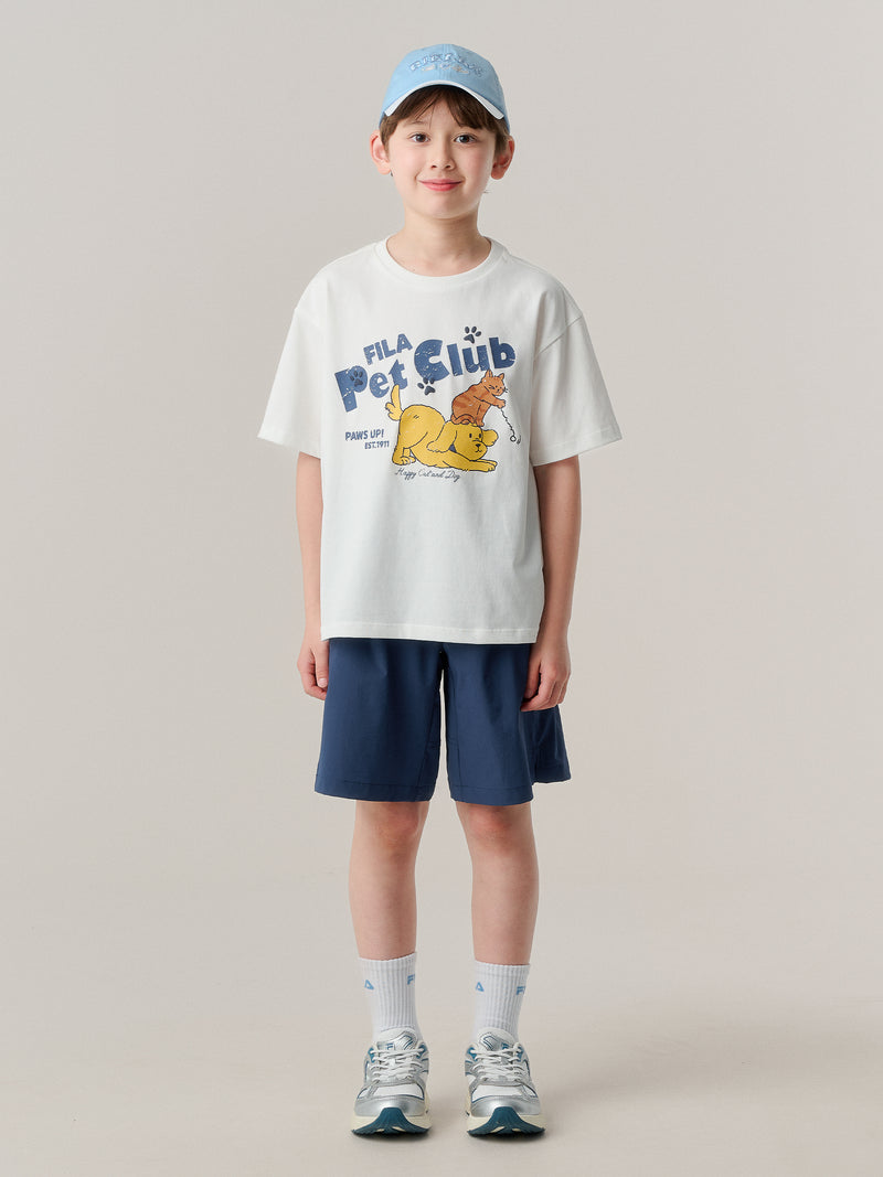 PET CLUB 반팔 티셔츠