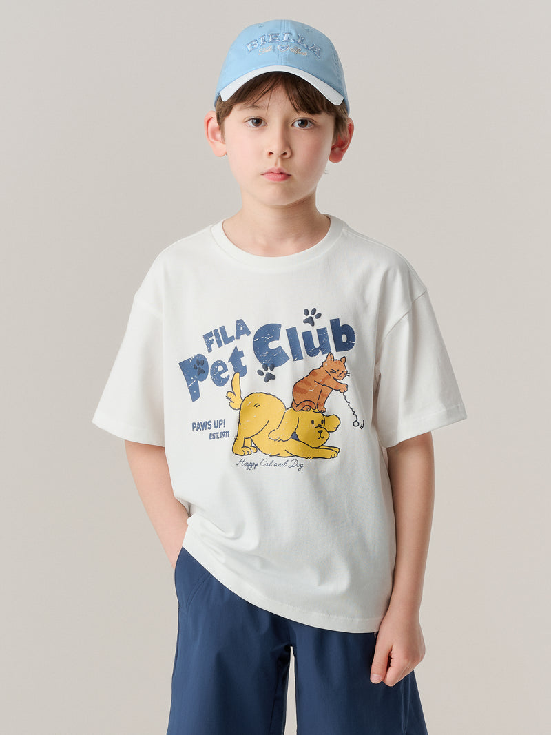 PET CLUB 반팔 티셔츠