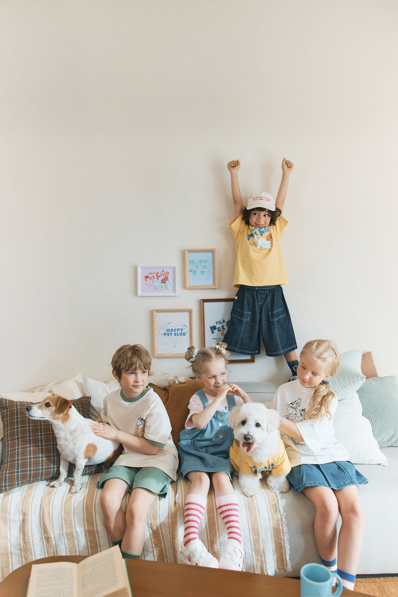 PET CLUB 반팔 티셔츠