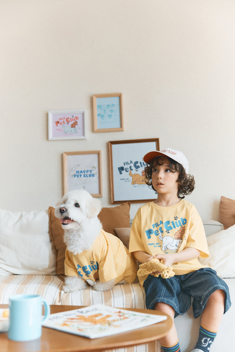PET CLUB 반팔 티셔츠