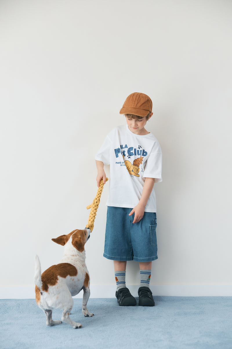 PET CLUB 반팔 티셔츠