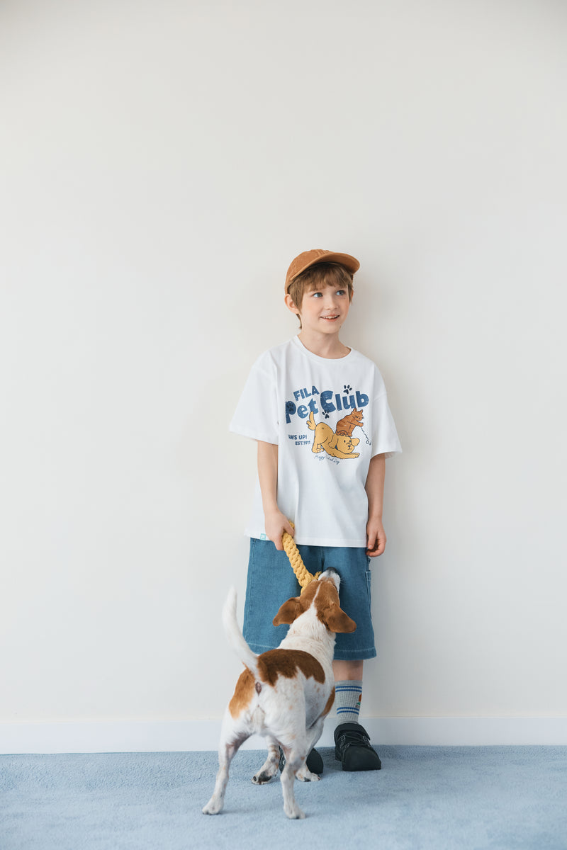 PET CLUB 반팔 티셔츠