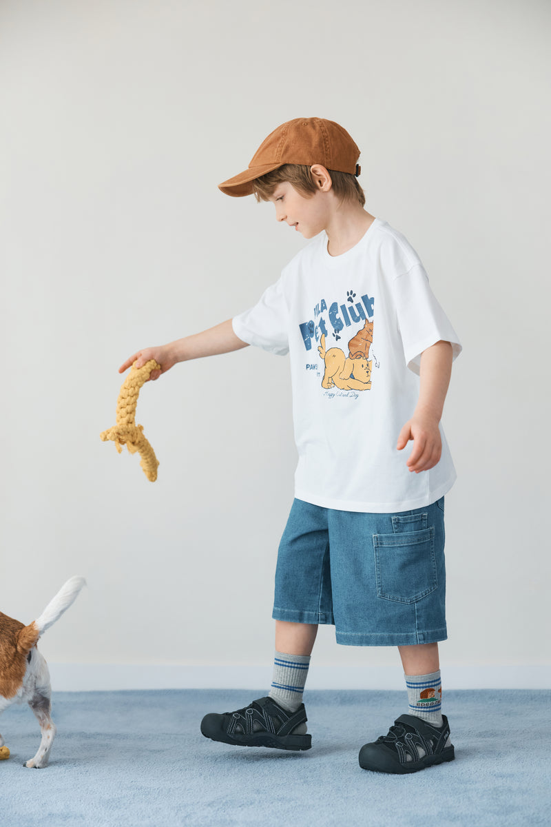 PET CLUB 반팔 티셔츠