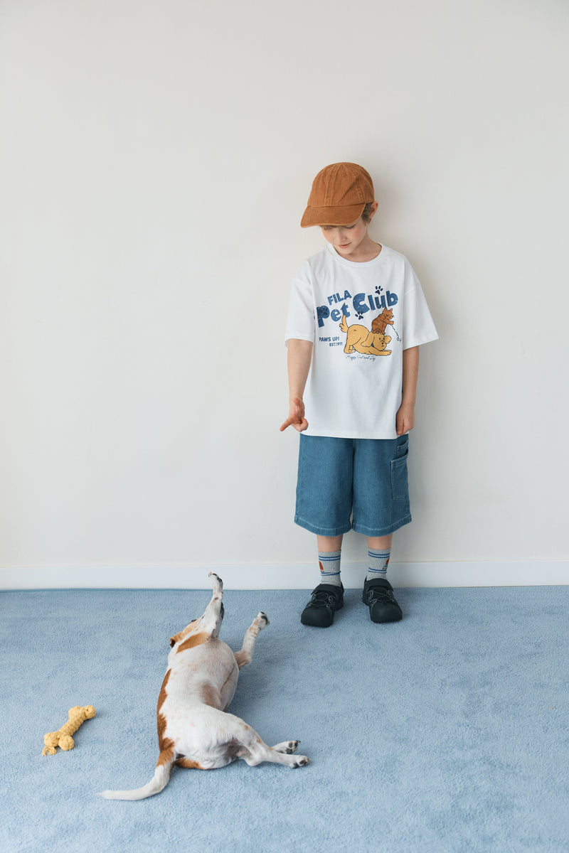 PET CLUB 반팔 티셔츠