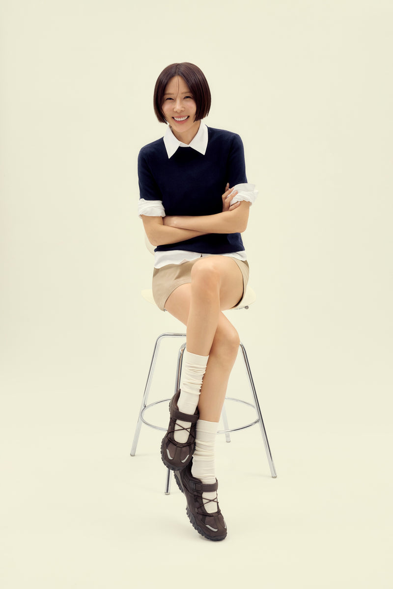 에샤페 벨크로 메리제인 초코