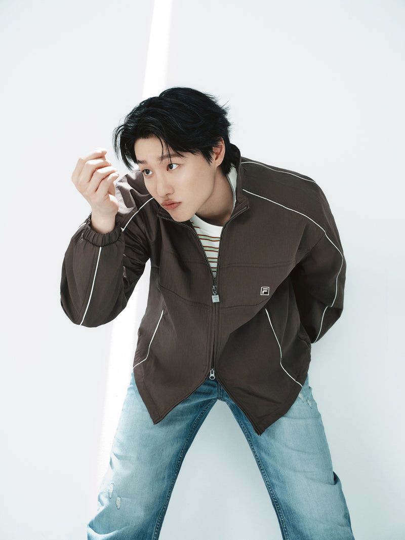 <우즈 착용> 트랙 자켓