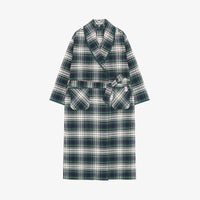 [CHOI] 체크 로브