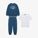 우븐 3PCS 베이직 셋업 - 01