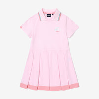 Girls 썸머 카라 플리츠 원피스