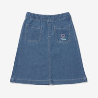 Girls 데님 롱스커트