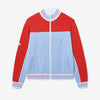 F+ LINE COLOR BLOCK KNIT TRACK TOP