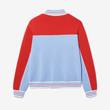 F+ LINE COLOR BLOCK KNIT TRACK TOP - 02
