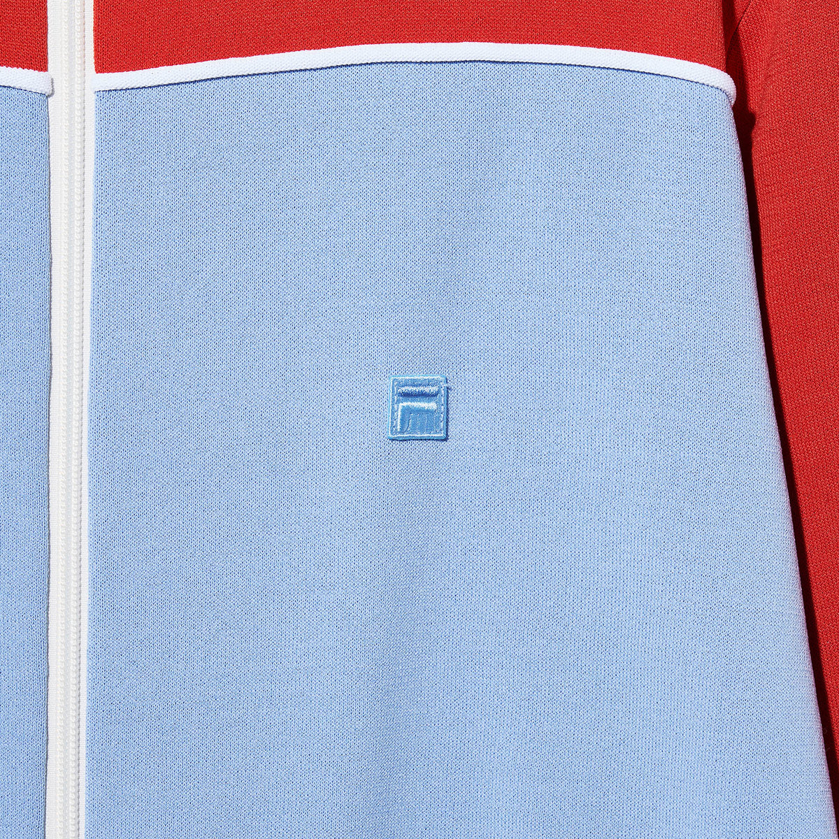 F+ LINE COLOR BLOCK KNIT TRACK TOP - 05