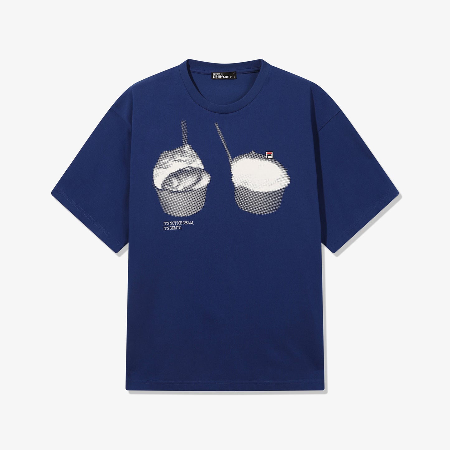 FHC 젤라또 그래픽 박시 반팔티 - 01