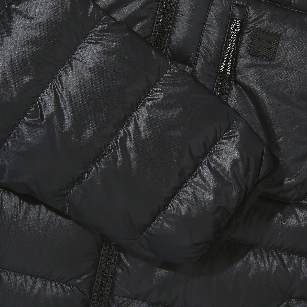 유광 립스탑 경량 후드 다운 - 05