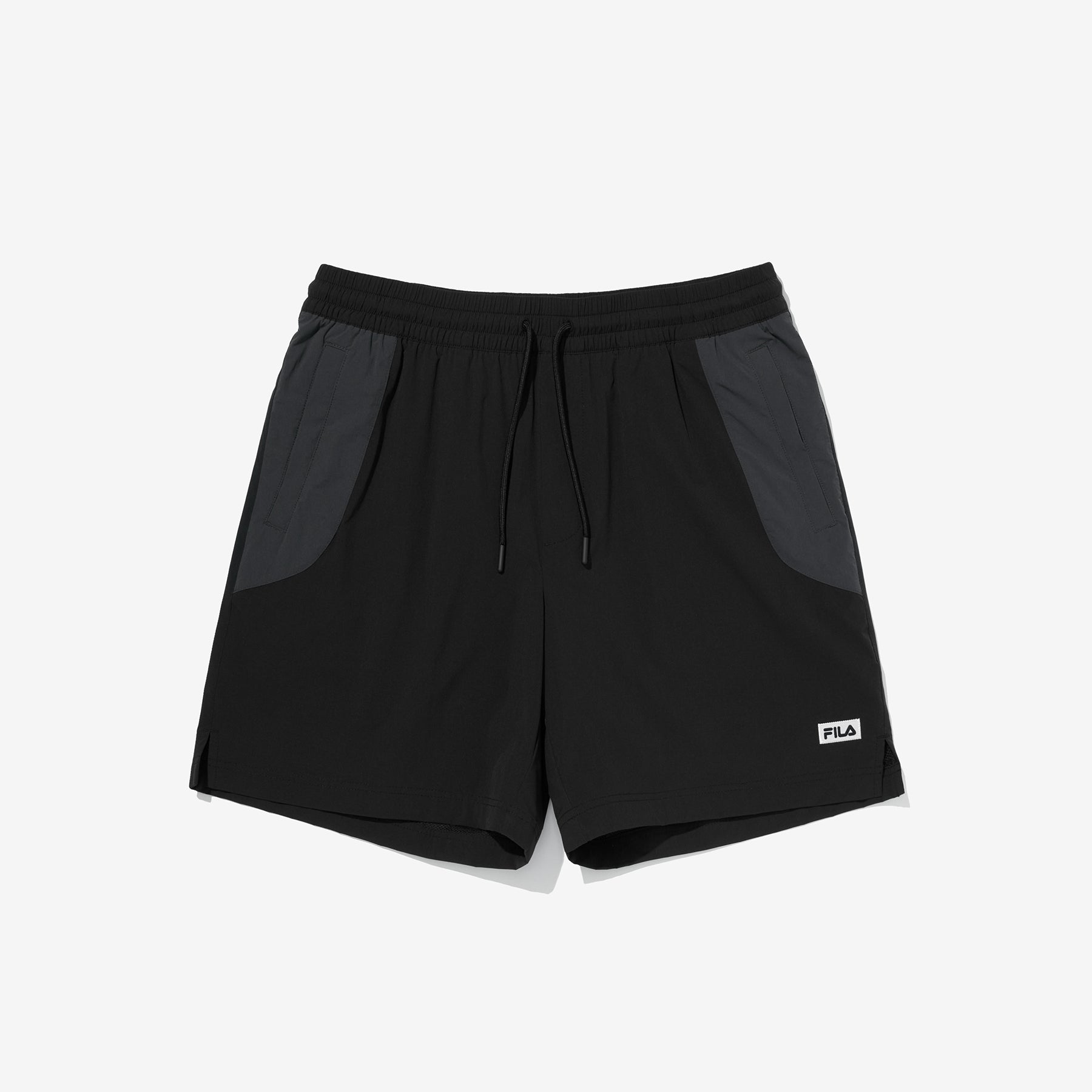 경량 스트레치 칼라블럭 반바지 - 01