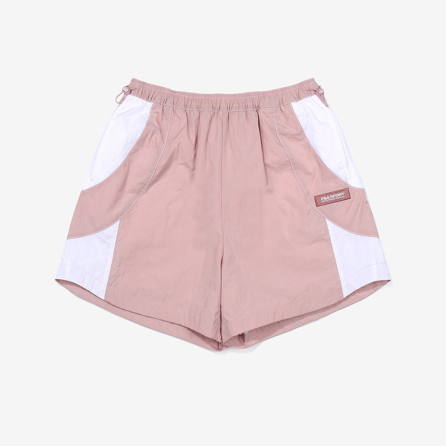 크링클 곡선절개 반바지 - 01