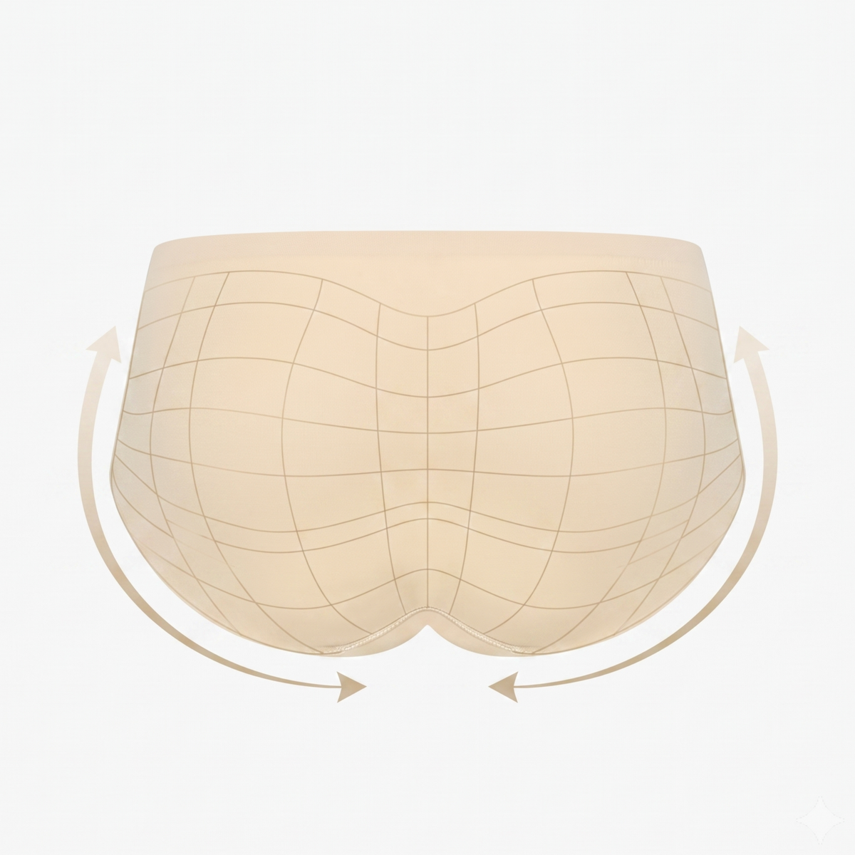 엉덩이를 넓게 감싸주는 3D 몰딩 기법