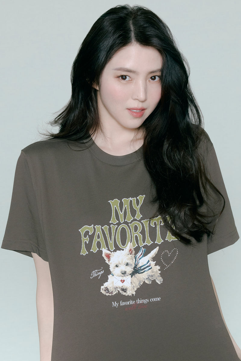 [한소희 착용] 마이티셔츠 여성 오버핏