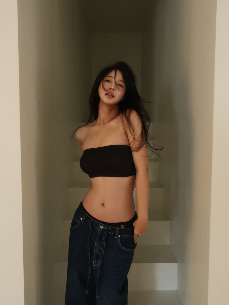 에센셜 퓨징 모달 오프숄더 브라
