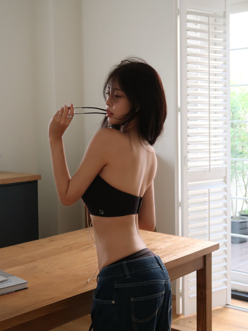 에센셜 퓨징 모달 오프숄더 브라
