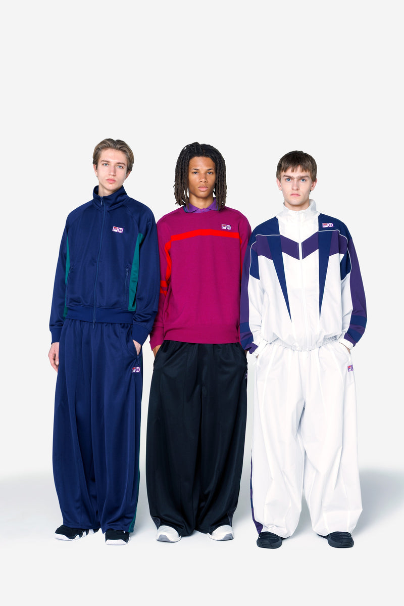 [FILA X 니들스] 스타컷 오버핏 바람막이