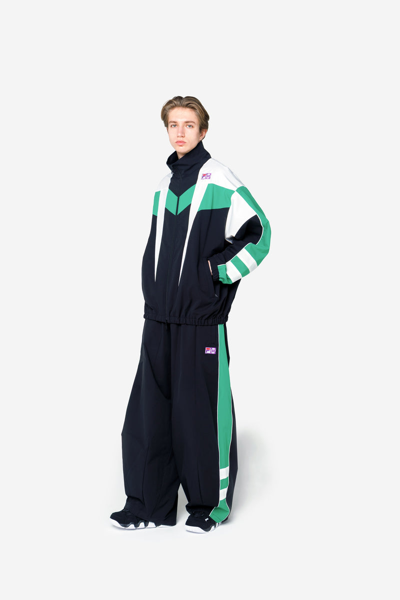 [FILA X 니들스] 스타컷 오버핏 바람막이