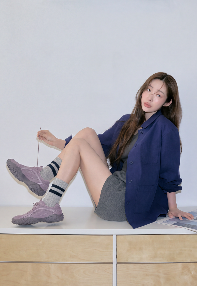 휠라 에샤페 LX 퍼플