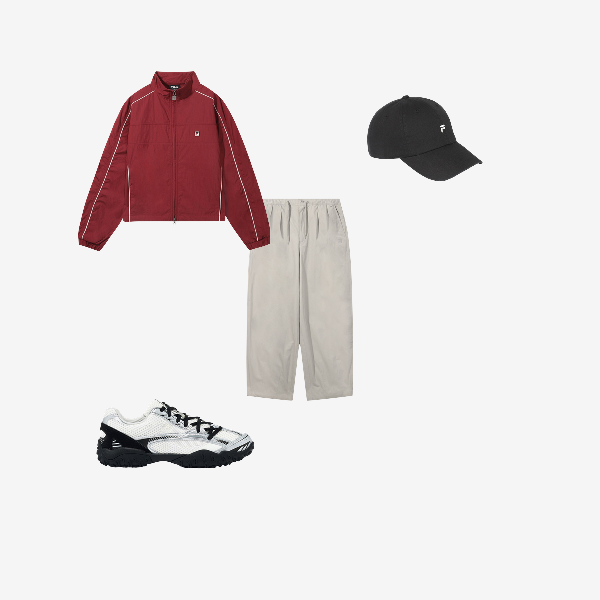 <차정원 착용> 휠라 에샤페 v2 실버