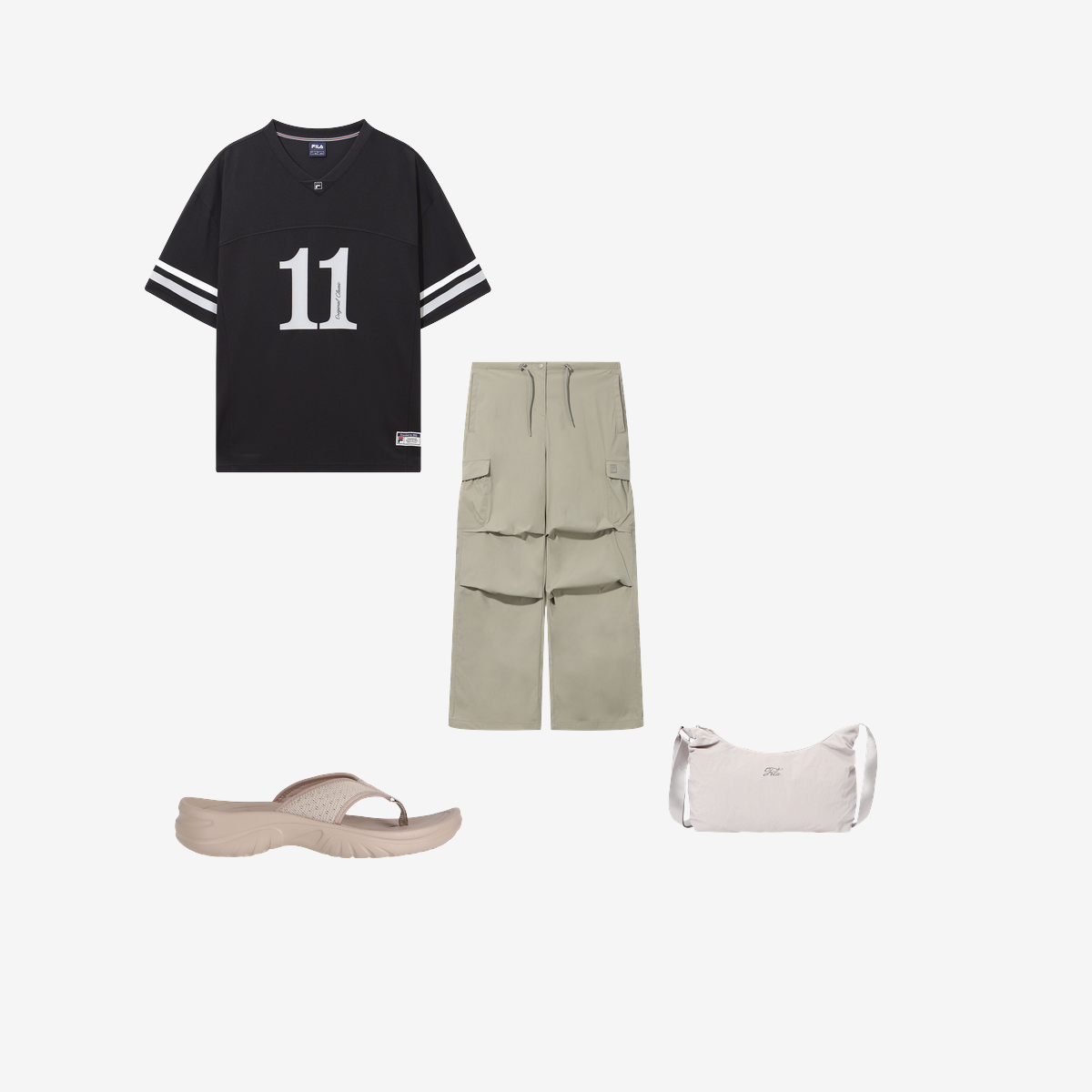 우먼스 데일리 셔링 크로스백