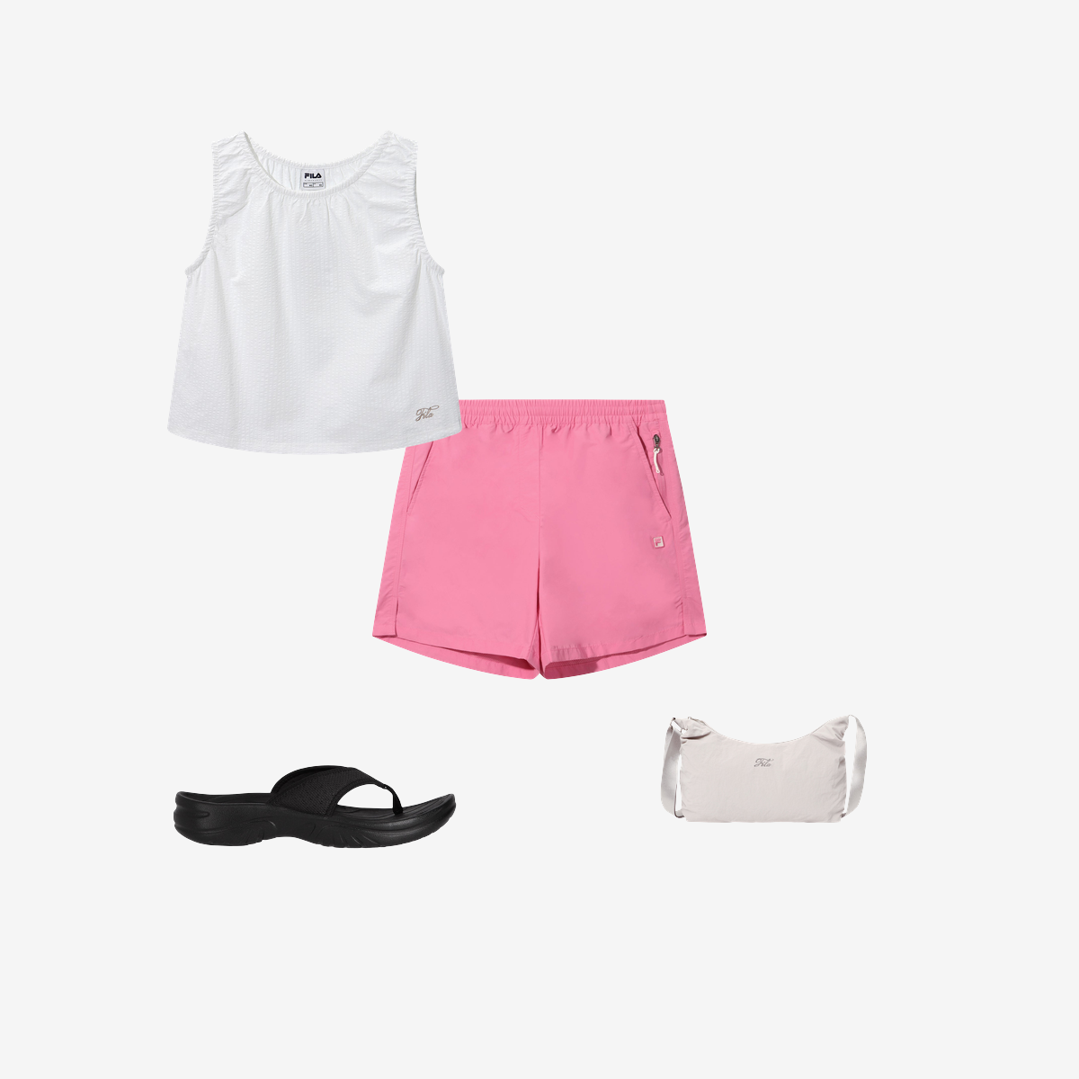 우먼스 데일리 셔링 크로스백